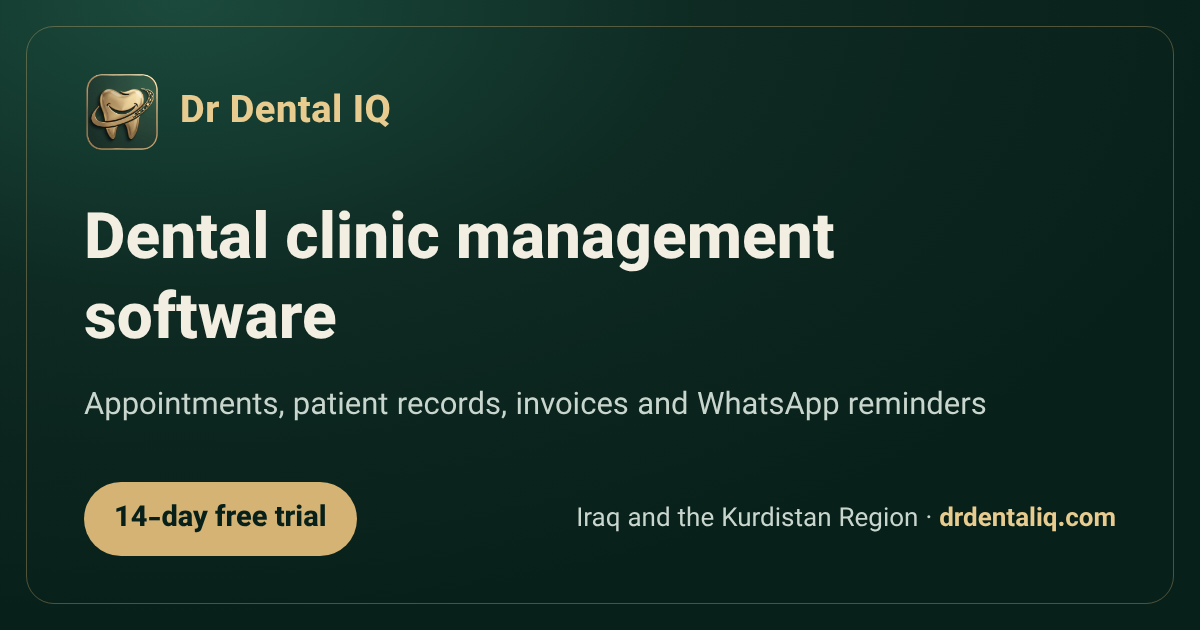 Odontogram and FDI dental chart software: what Dr Dental IQ records